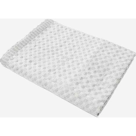 Telo in cotone bagno e spiaggia 100x150 cm Aria - Bianco