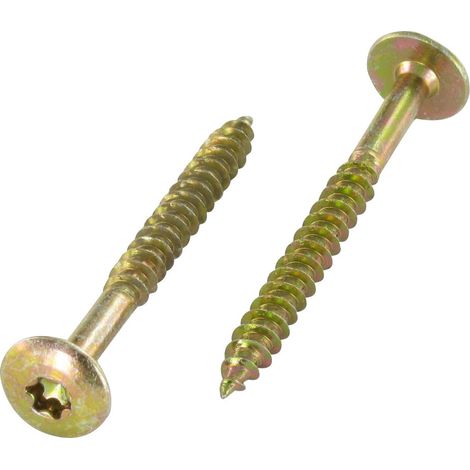 Vis Penture 7X45 Filetée sur 23 TORX T30 Bichromaté-1 pièce