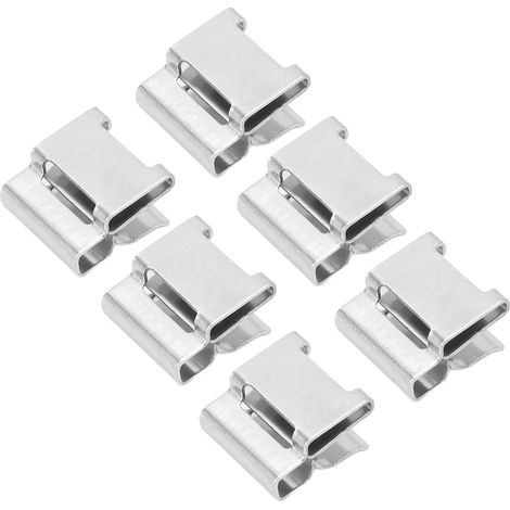 100 pièces attache-câble panneau solaire en acier inoxydable collier de fil métallique accessoires de montage système photovoltaïque (1/5)