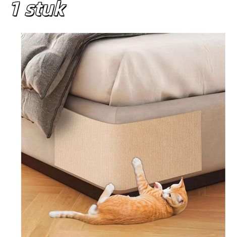 Griffoir d'angle pour chat résistant aux griffures avec protection pour meubles facile à installer pour limiter les griffures et l'accès aux tapis couleur bleu foncé 1 pièce (1/5)