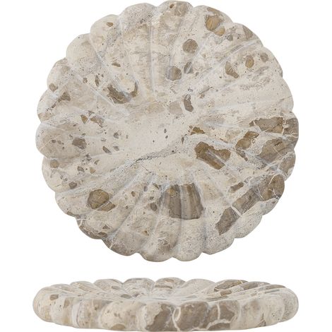 Bloomingville - Marlie Tray - Nature - Marble
