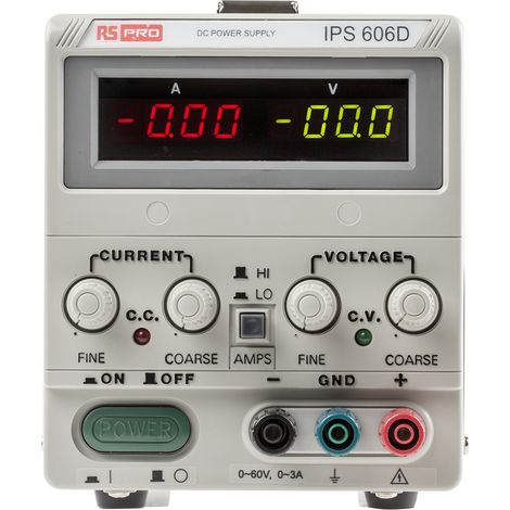 Alimentation de laboratoire, 0 60V, 6A, 1 sortie 360W ( Prix pour 1 ) (1/4)