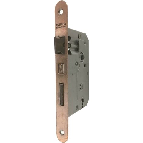 SERRATURA 'PATENT' B.T. bronzato verniciato E 45  - BONAITI