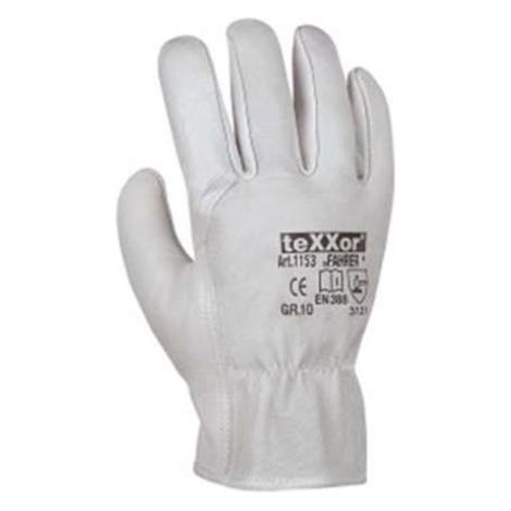 teXXor® Rindnappaleder-Handschuh FAHRER Kat.2 Leder 11538 Gr.8 (1/2)