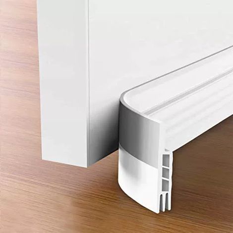 1M Blanc Joint de Fenetre Isolant Phonique Boudin Porte,Bande Etancheite Anti Poussiere pour Fenetre en Mousse PU Autocollante,Anti Bruit Coupe Vent (1/5)