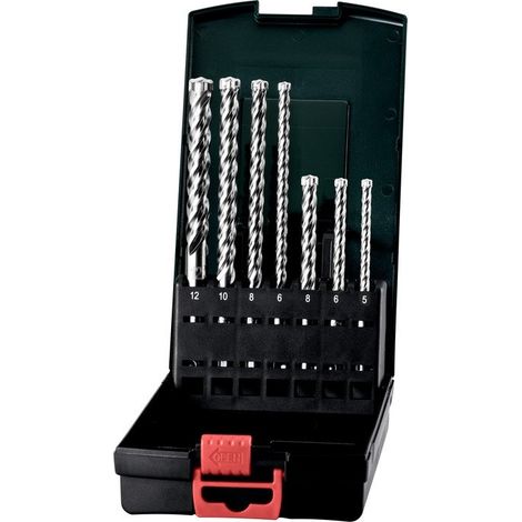 Metabo JUEGO DE BROCAS SDS-PLUS P4P DE 7 PIEZAS (626245000) (1/4)