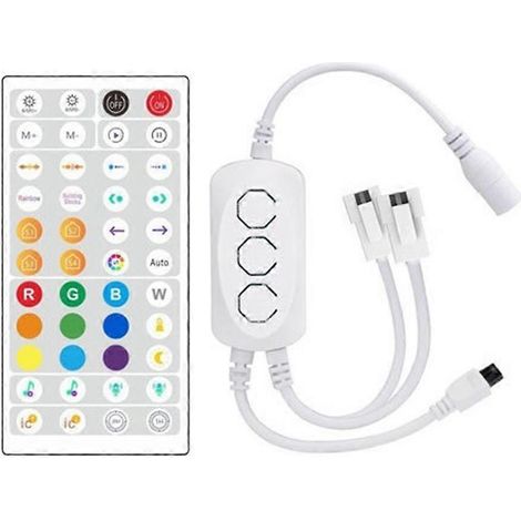 44-Tasten-Bluetooth-LED-Controller mit Sprachsteuerung und intelligenter Farbtemperaturanpassung, LED-Streifen-Controller B (1/5)