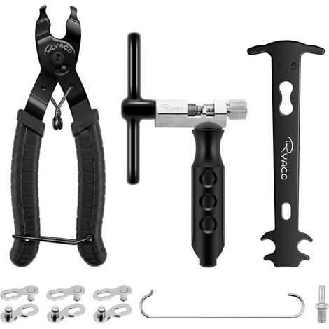 Fahrrad Kettenwerkzeug Set für 6-12 Fach Ketten  Kettennieter & Kettenschloss Zange (1/5)