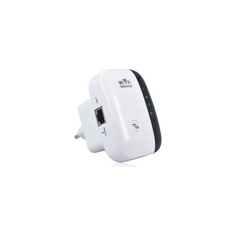 Rpteur WiFi Puissant 300Mbps Amplificateur WiFi Puissant 2.4GHz WiFi Range Booster WiFi Rpteur Extenseur sans Fil avec Port Ethernet, WiFi Extender WiFi Booster, Protection WPS (1/4)