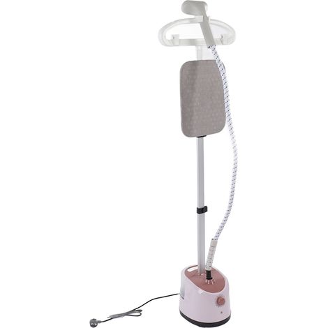 Fer à repasser vapeur sur pied avec cintre, rose, 2000 W, prise UE, 220 V, puissant, pour la maison (1/5)