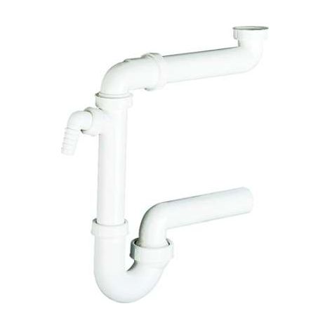 DALLMER Raumspar-Siphon 121 SL, 1 1/2" x DN 50, 040220 (1/3)