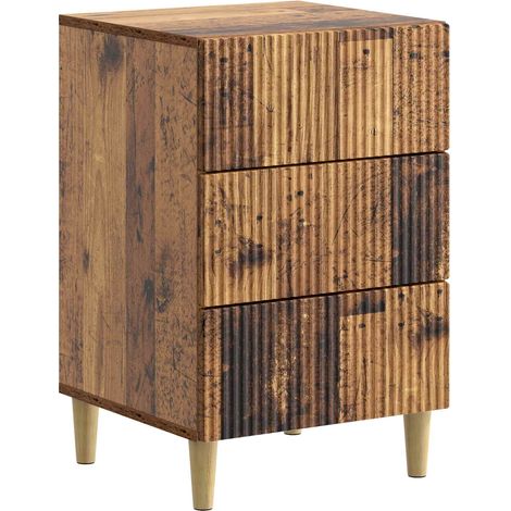 Nachttisch Altholz 43 x 41 x 66,5 cm Holzwerkstoff vidaXL
