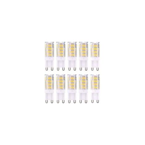 Ampoules LED G9 5 W (équivalent 40 W), lumière chaude 3000 K, non dimmable, 220–240 V, classe énergétique A+, lot de 10 (1/5)