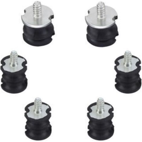 Lot de 6 tampons AV pour tronçonneuses Husqvarna 61 66 133 136 141 272S 266 268 272XP Remplacement durable et haute qualité (1/4)