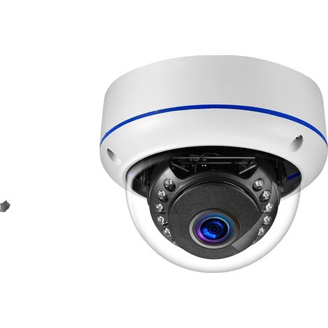 Caméra IP, Résolution 8MP, Capacité de Vision Nocturne, Caméra IP POE 8MP (1/2)