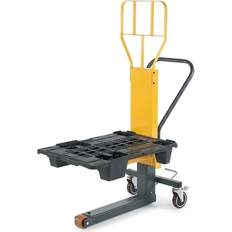 Impilatore manuale a quarto di pallet - Carico massimo 250 kg - Ruote in poliuretano - Logistica, vendita al dettaglio e artigianato - 1151041830