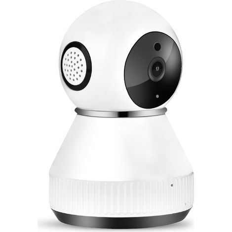 Caméra de sécurité domestique WiFi 720p sans fil avec détecteur PIR et caméra de surveillance bébé 100-240 V (Royaume-Uni) (1/5)