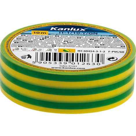 NASTRO ADESIVO ISOLANTE IT-1/20-Y/GN - KANLUX (1/3)