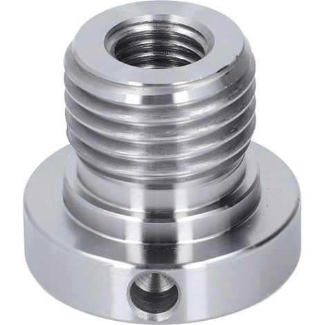 Adaptateur de broche pour poupée fixe de tour, filetage mâle 33 mm / filetage femelle 18 mm, pour le travail du bois