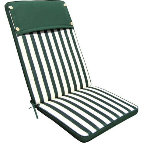 Cuscino Real Alto 113x49x4 cm in Poliestere Verde (1/2)