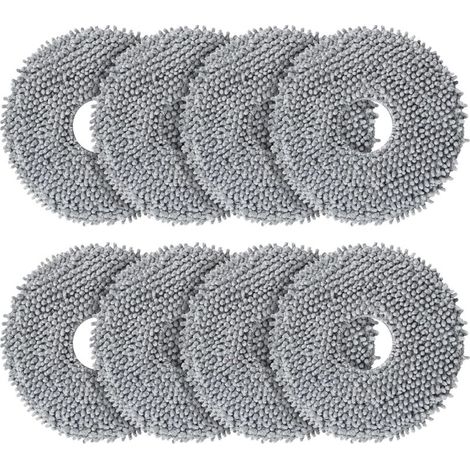 8er-Pack Ersatzreinigungstücher für Roborock Saros 10R / Q Revo / Qrevo MaxV / Qrevo Master / Qrevo Slim / Qrevo Pro / Qrevo S / Qrevo Curve Roboter