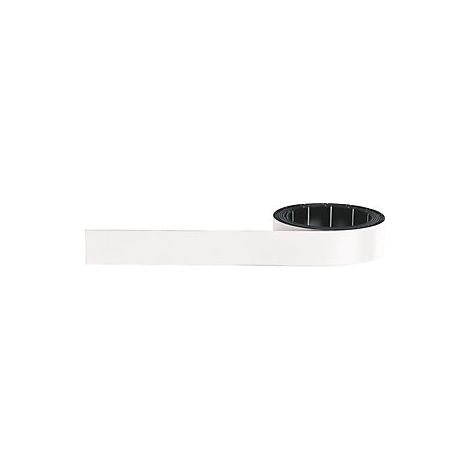 Cinta magnetoflex®  anchura 15 mm  UE 10 rollos  blanco