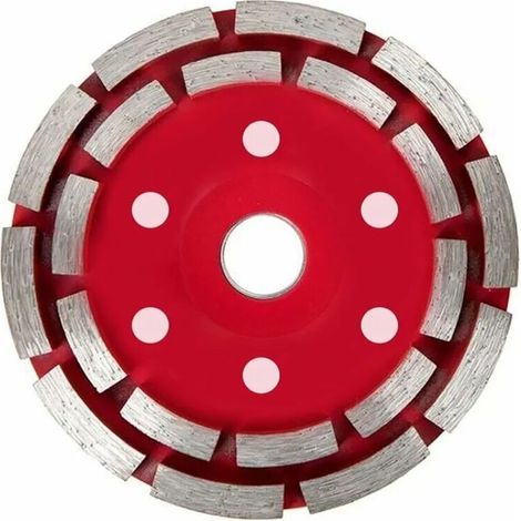 Disque diamant abrasif pour poncer le béton, la pierre, la brique, le marbre et le granit, 125 mm,Irisfr(1pcs)