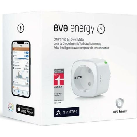 Eve Energy EU Matter enchufe inteligente blanco 2500W