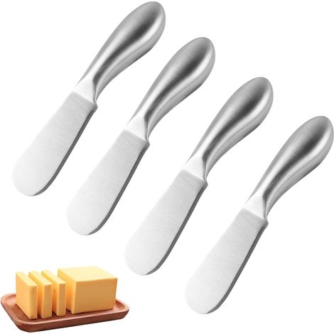 Couteaux à beurre en acier inoxydable 6 pcs