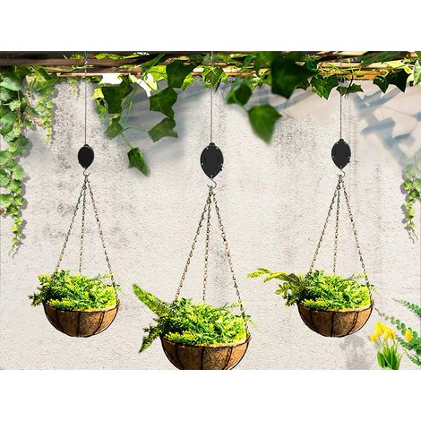 Poulie rétractable pour plantes, support réglable pour plantes, crochet pour suspendre les fleurs (1/5)
