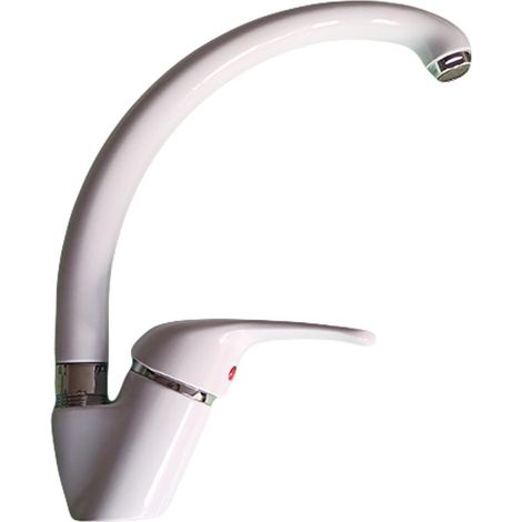Miscelatore Cucina Argo Napoli Bianco Monocomando 2811/02