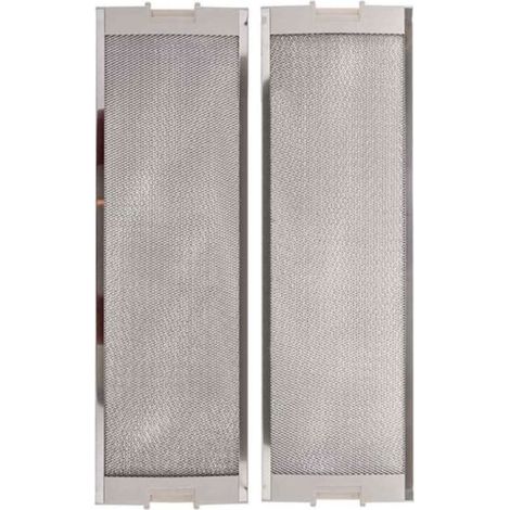 Pareja de Filtros Aluminio Cata TF 3600  Medidas 525 x 160 mm  Recambio Original 02825270  Set 2 Filtros Antigrasa Metálicos