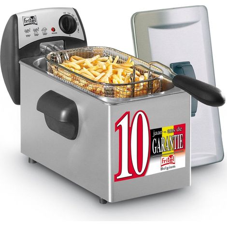 Fritel FR 1355 freidora eléctrica gris 3 litros