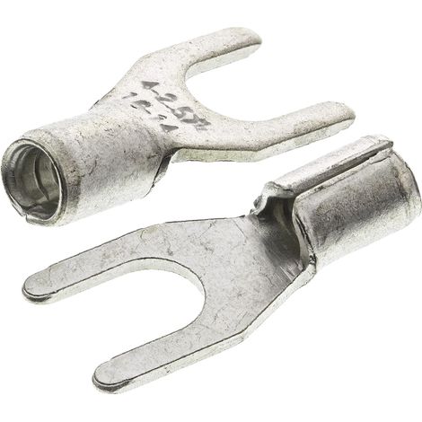 Cosse à fourche à sertir RS PRO Non-isolé 14AWG 2.5mm² 16AWG 1.5mm²