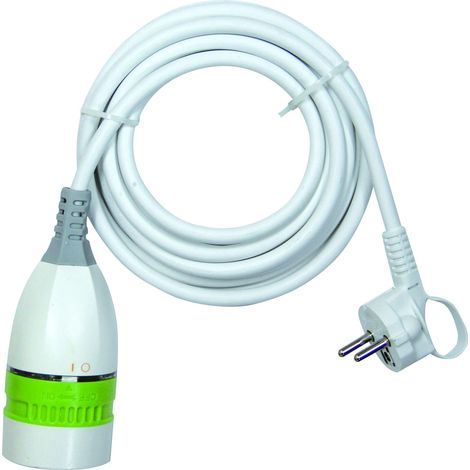 TEC HIT 810515 - Prolongateur 5 M - 16 A - Avec interrupteur intégré