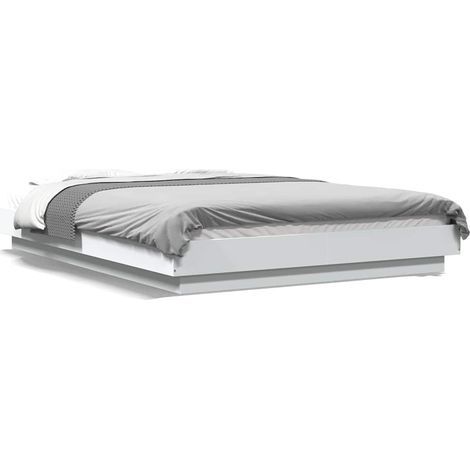 Maison Exclusive - Giroletto con Luci LED Bianco 120x190 cm in Legno Multistrato (1/5)