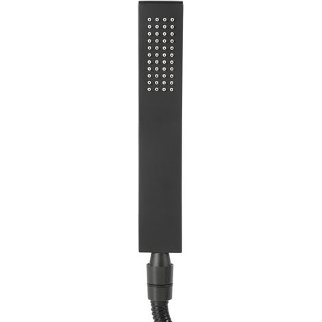 G1/2-Zoll-Druckduschkopf-Set für Badezimmer, schwarz matt (1/5)