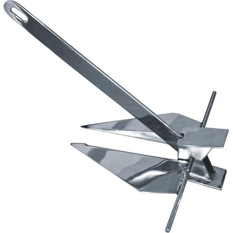 Ancre inox 316 type Danforth - poids: 7