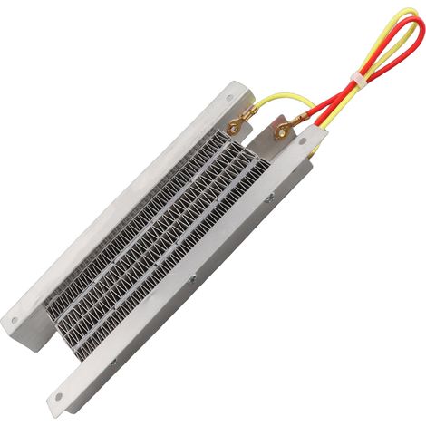 Élément chauffant PTC 12V 400W Thermostatique Céramique Isolée Surface Argentée Montage Facile pour Chauffage Humidificateur (1/5)