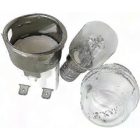 Set mit 2 E14-Keramikfassungen, hitzebeständig bis 300 °C, für 25-W-250-V-Glühbirnen, Hochtemperatur-Leuchtmittelfassung (1/5)