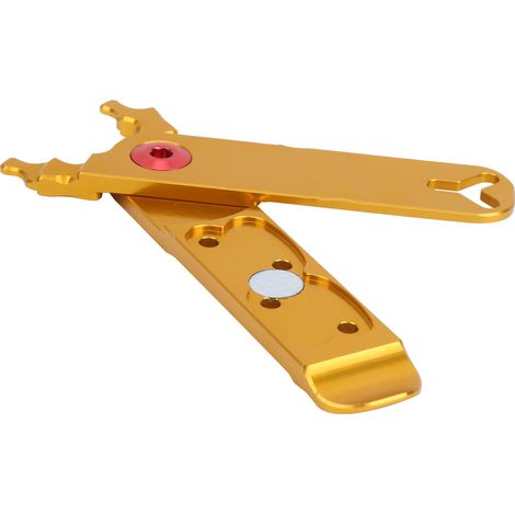 Pince à maillons de chaîne de vélo ZTTO, outil de valve, démonte-pneu à dégagement rapide, outil de réparation de vélo, or (1/5)