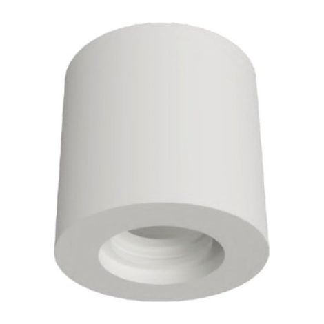 Plafoniera gesso lampadari bartalini palp t100 gu10 led verniciabile