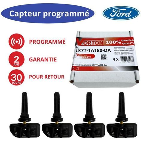 Lotto 4 sensori TPMS programmati Ford Kuga (2020-2022), Puma Mk2 (2019-2022), Explorer (2019+) - 433MHz