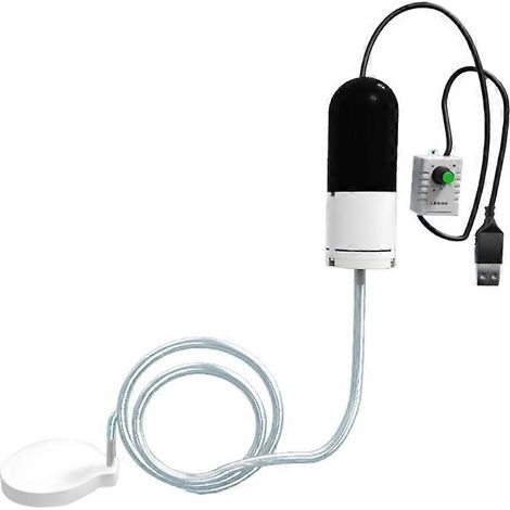 Pompe à air réglable pour aquarium, pompe à oxygène USB pour aquariums et bassins, Nano Gas D (1/5)