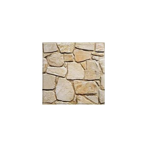 Panneaux Muraux 3D Effet Pierre Brique Autocollant, 12 Pièces, Papier Peint Brique Auto Adhesif Mural 3D, 30 x 30 cm, PVC Revêtement Mural Imperméable pour Salon Cuisine Cheminée Chambre