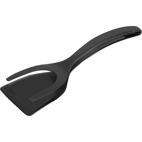 Spatule Silicone 2 en 1 Résistante à la Chaleur - Ustensile de Cuisine Antiadhésif et Antidérapant (1/5)