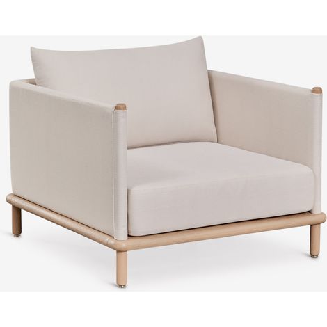 Sillón de jardín en madera de acacia Olivia SKLUM       