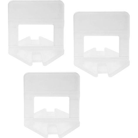 Fliesenverlegesystem Zugschlaufen für 3 mm Fugenbreite Laschen für Fliesenhöhen von 3 mm bis 15 mm Fliesenverlegesystem Fliesenverlegehilfe 3 mm (1/5)