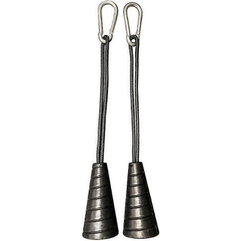 1 Pair Biceps Triceps Drawstring Single Grip Rope Pull Down Cable Gym Attachment (1/5)