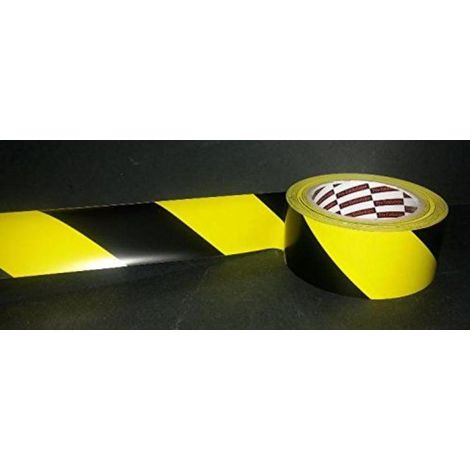 FPLUS cinta señalizacion adh.ama.-negra 33x50 , PVC adhesivo.
50mmx 3 m.